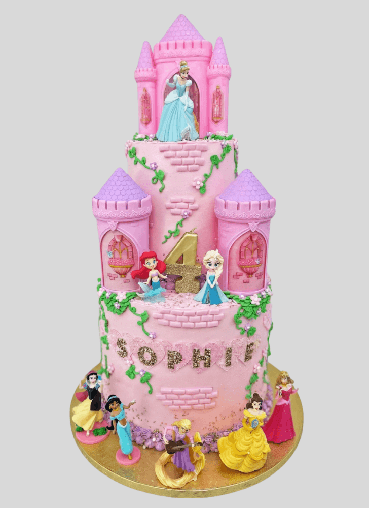 Handsome Princess Castle Cake