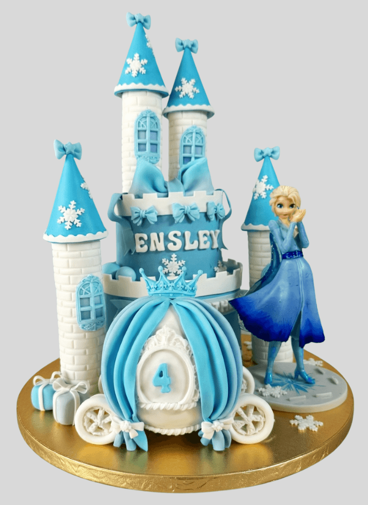 Ideal Princess Castle Cake