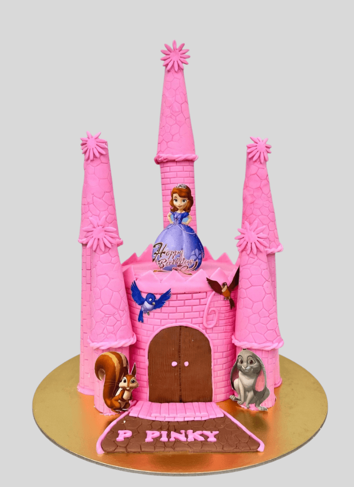 Magnificent Princess Castle Cake