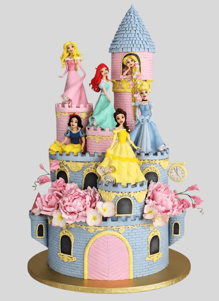 Splendid Princess Castle Cake