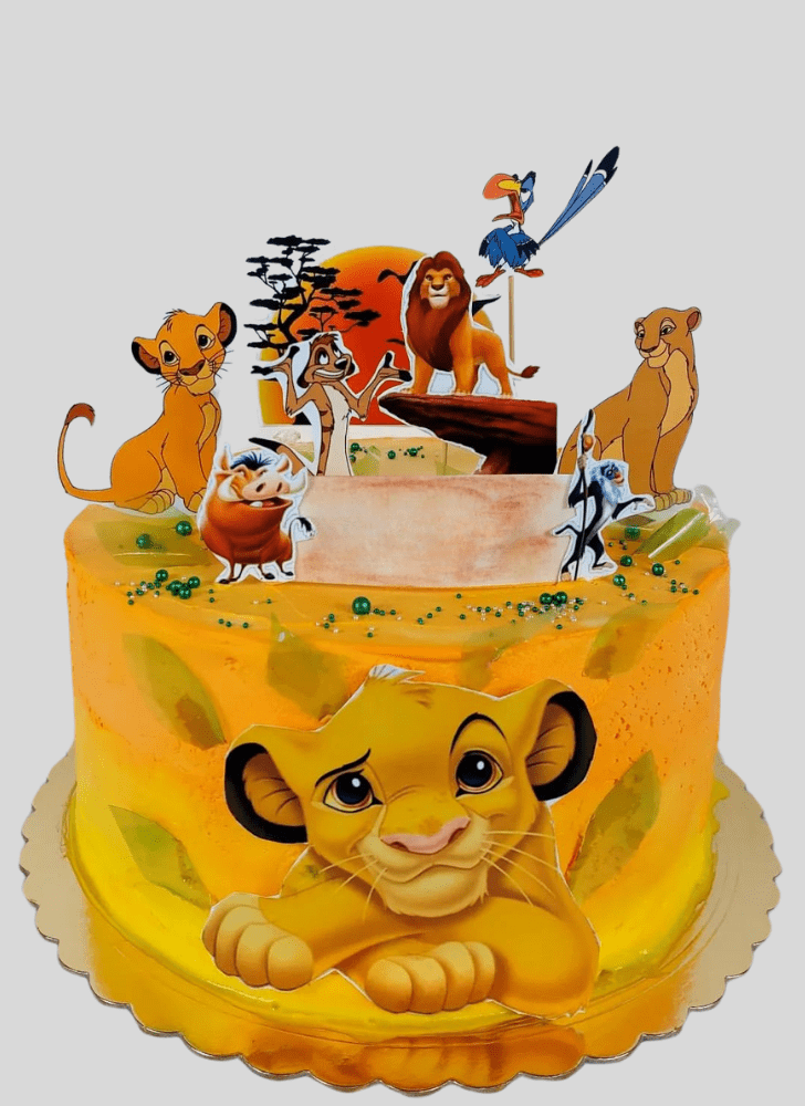 Charming Simba Cake