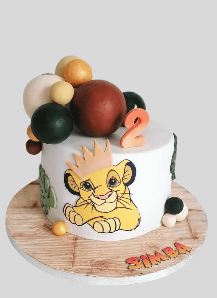 Enticing Simba Cake