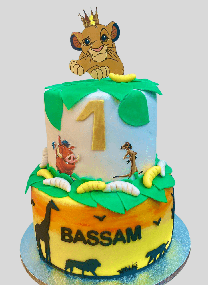 Excellent Simba Cake