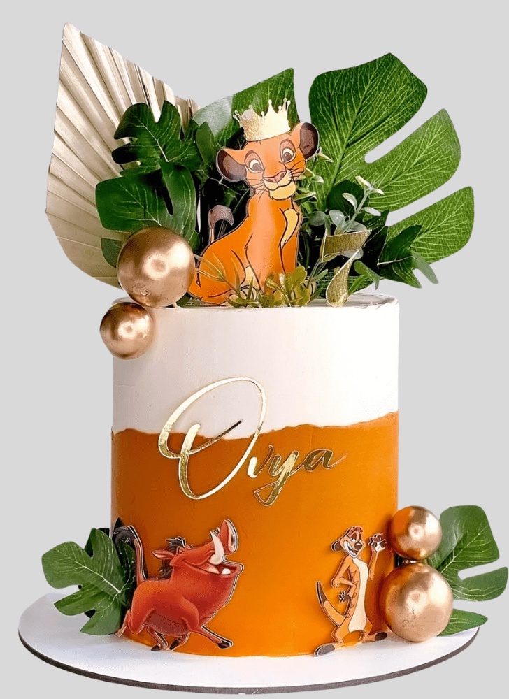 Exquisite Simba Cake