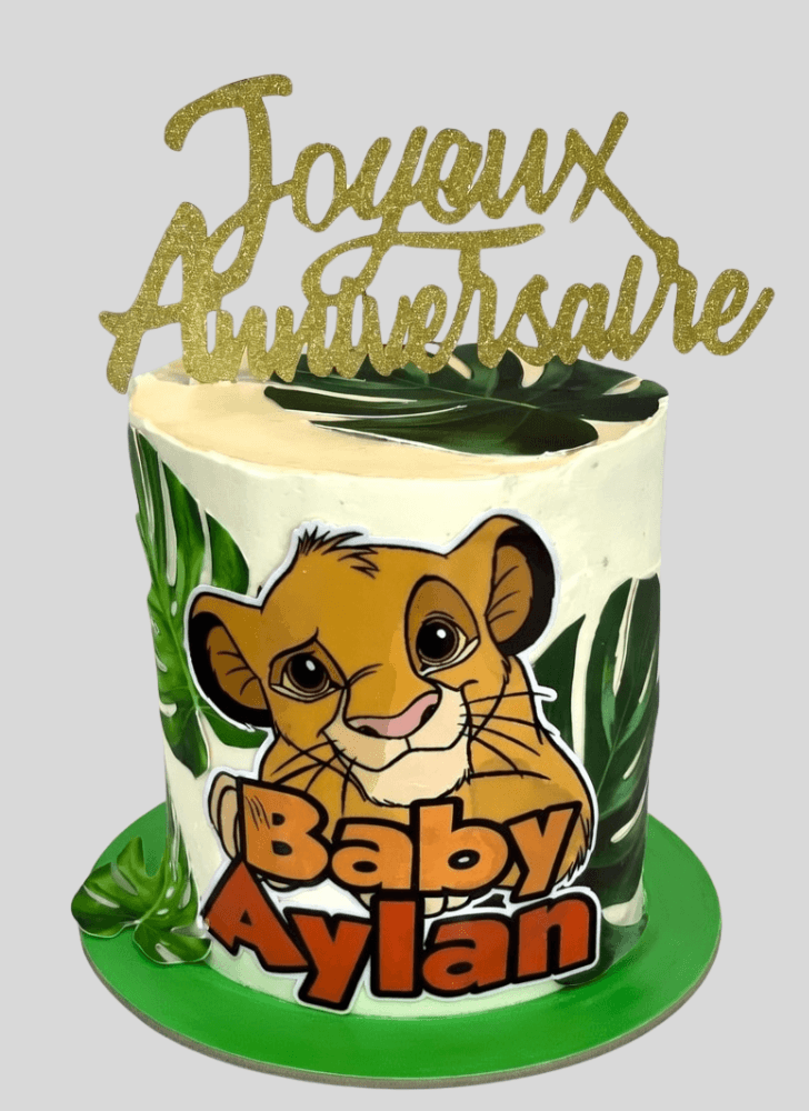 Shapely Simba Cake