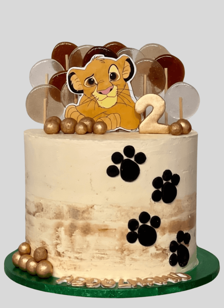 Superb Simba Cake