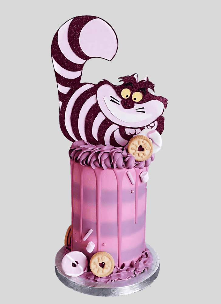 Bewitching Cheshire Cat Cake