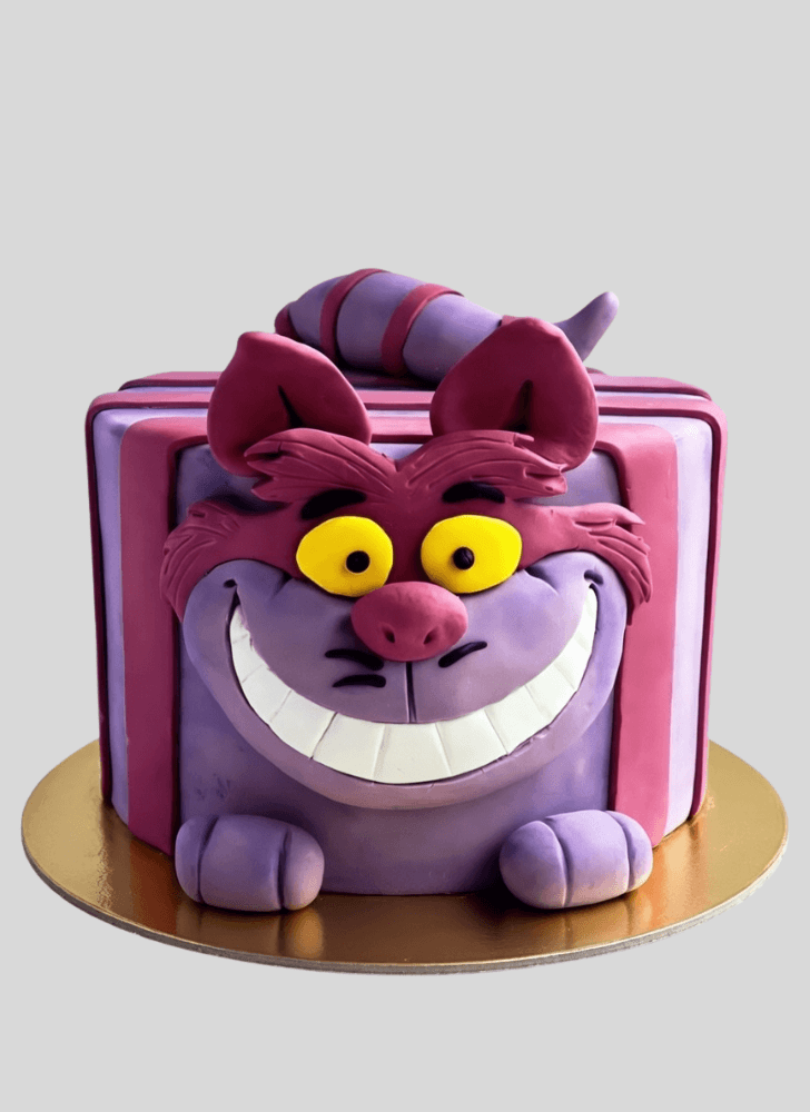 Captivating Cheshire Cat Cake