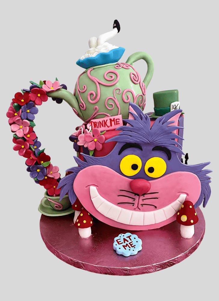 Charming Cheshire Cat Cake