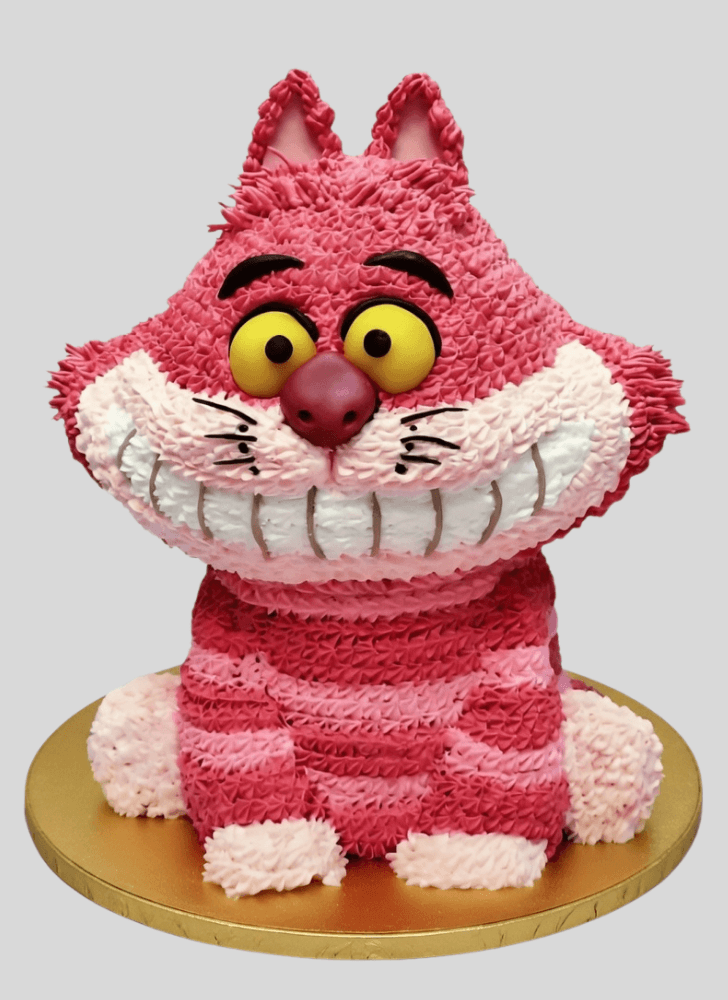 Delightful Cheshire Cat Cake