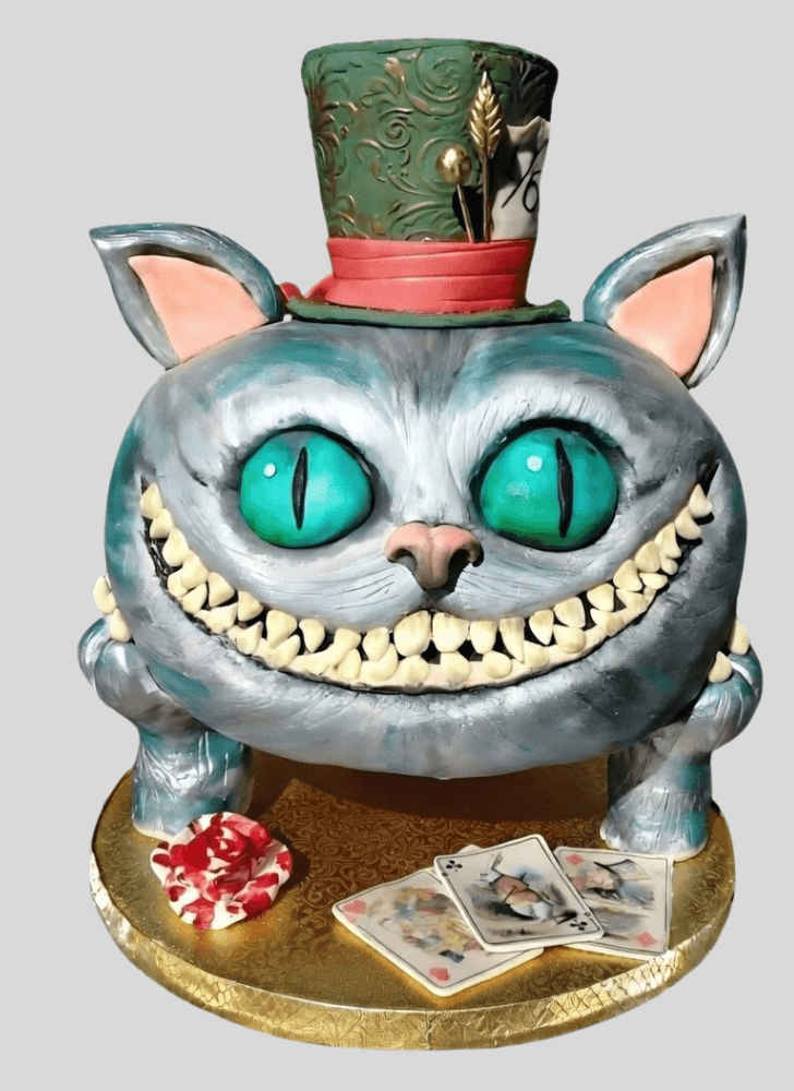 Excellent Cheshire Cat Cake
