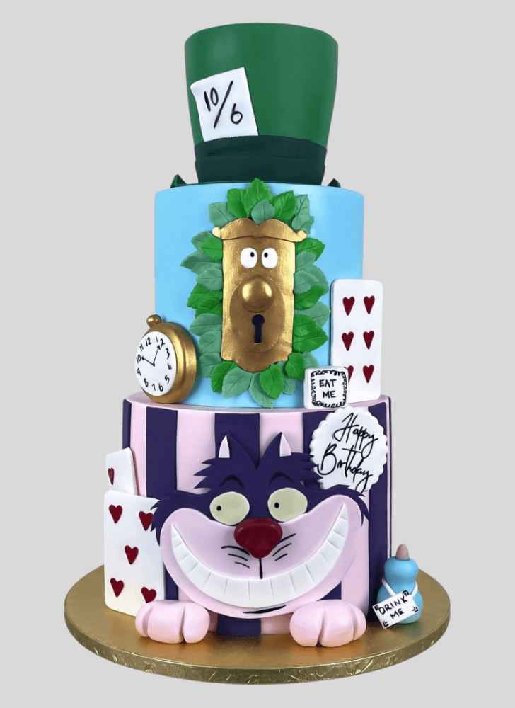 Fine Cheshire Cat Cake