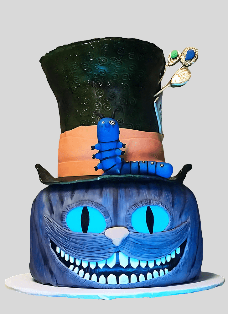 Gorgeous Cheshire Cat Cake