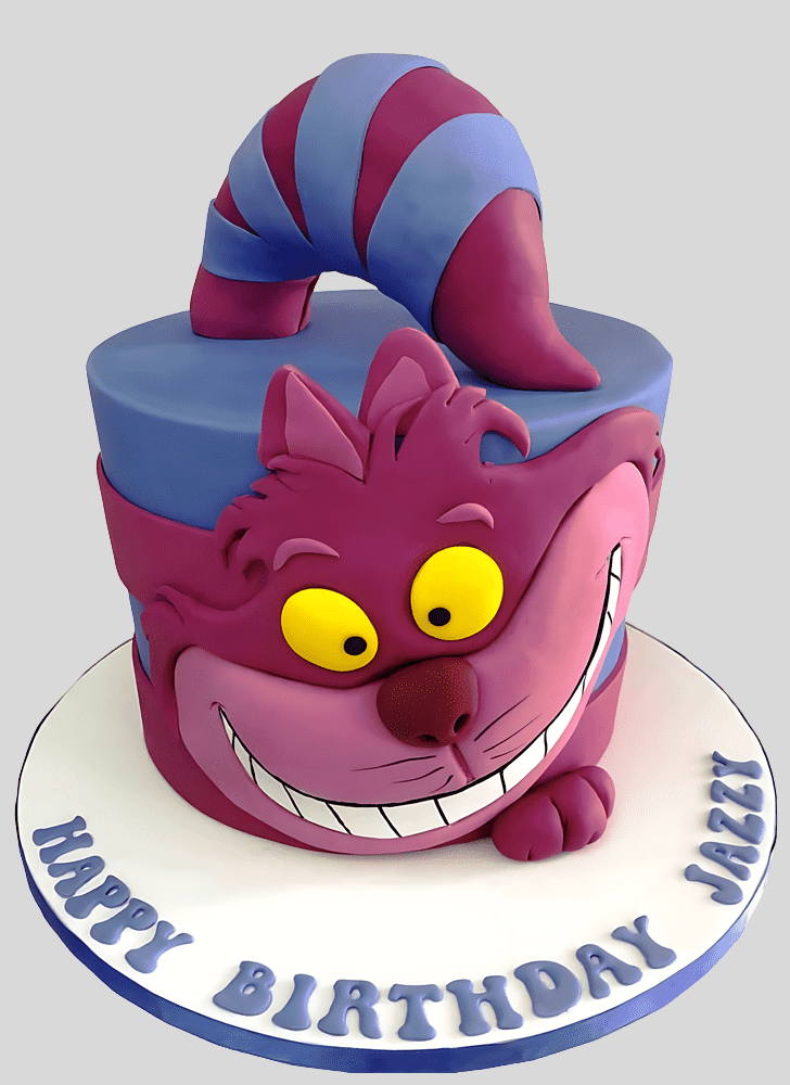 Handsome Cheshire Cat Cake