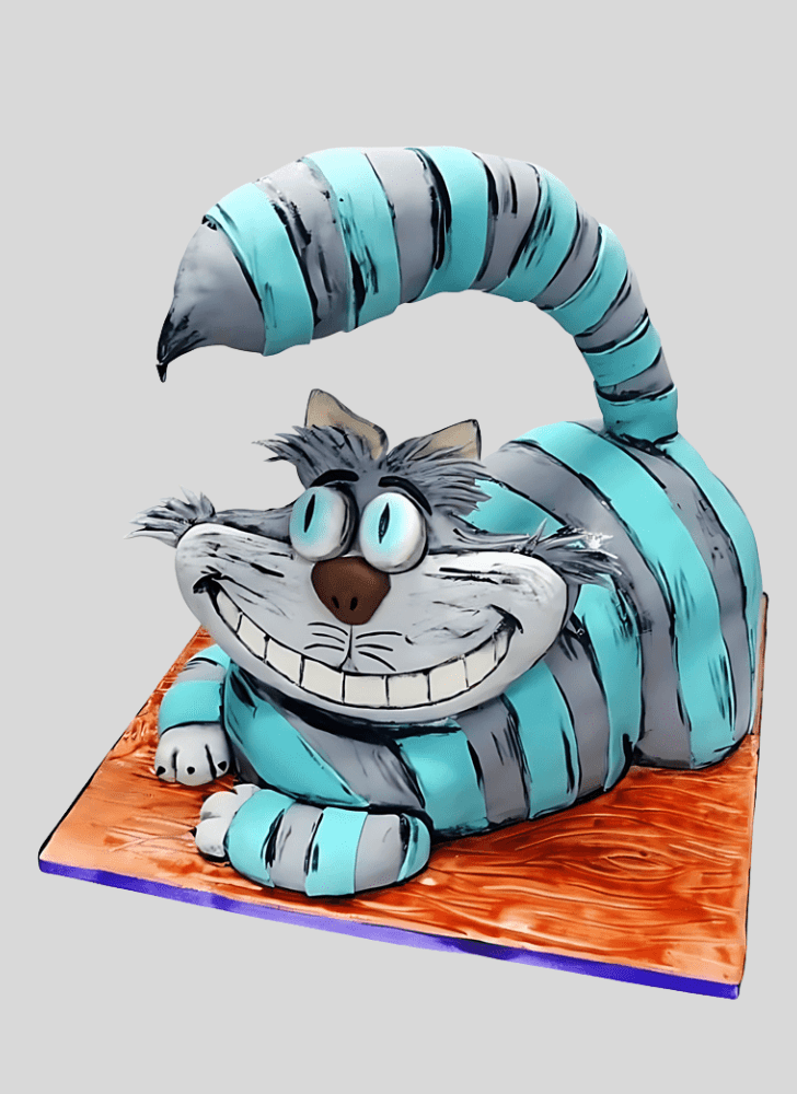 Ideal Cheshire Cat Cake