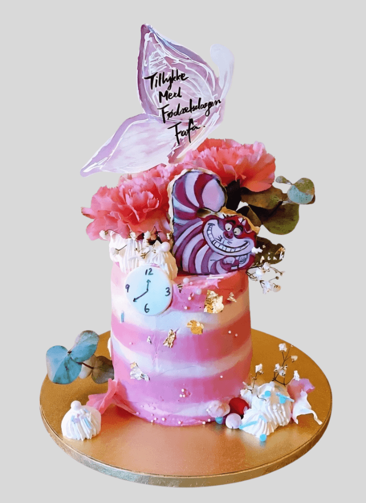 Radiant Cheshire Cat Cake