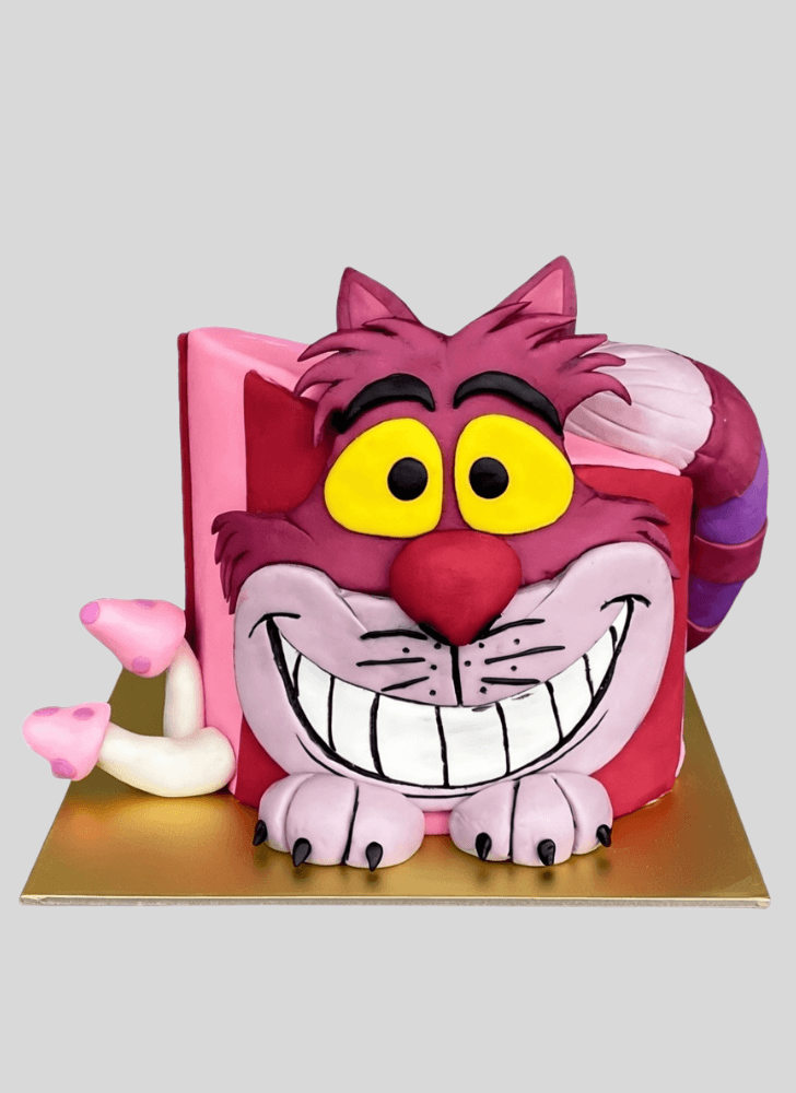 Ravishing Cheshire Cat Cake