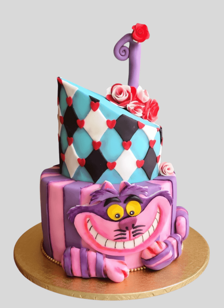 Splendid Cheshire Cat Cake