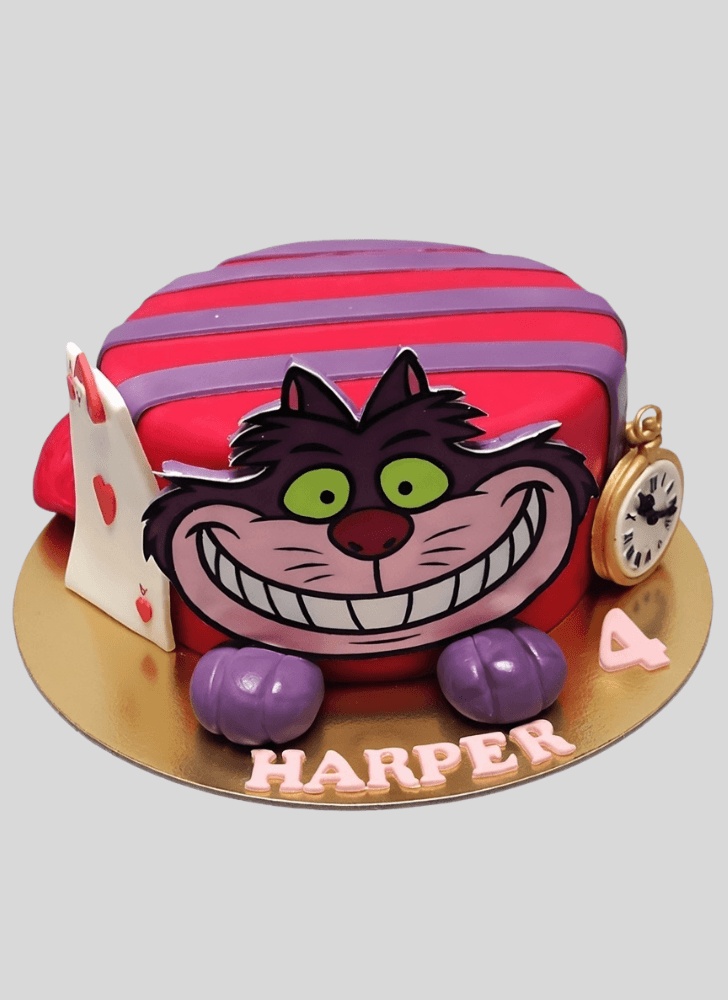 Superb Cheshire Cat Cake