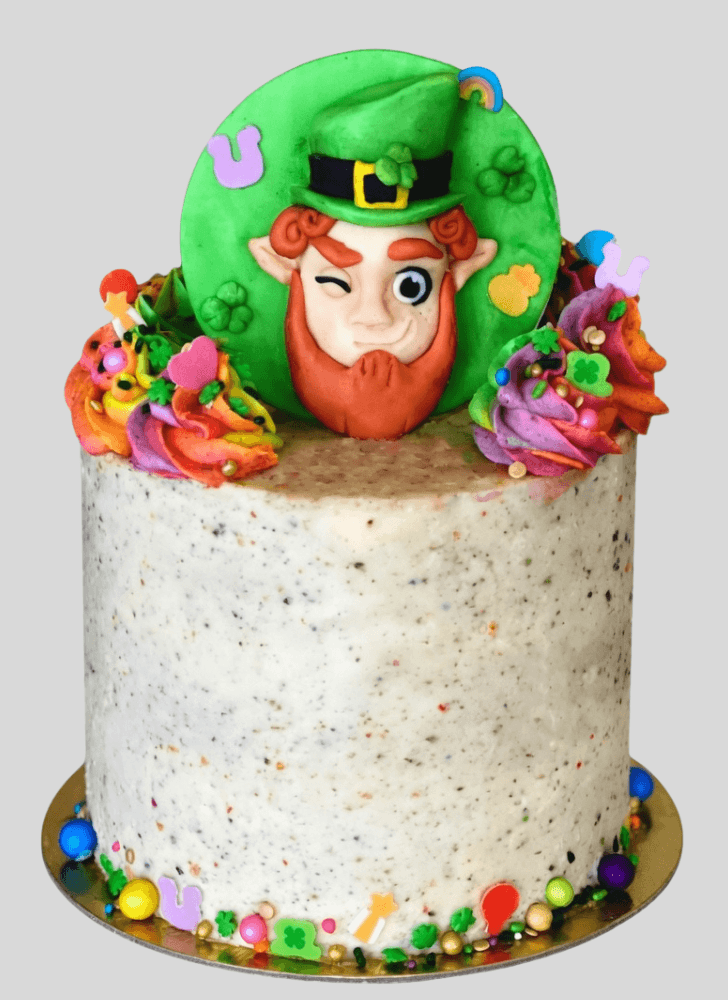 Admirable Leprechaun Cake Design