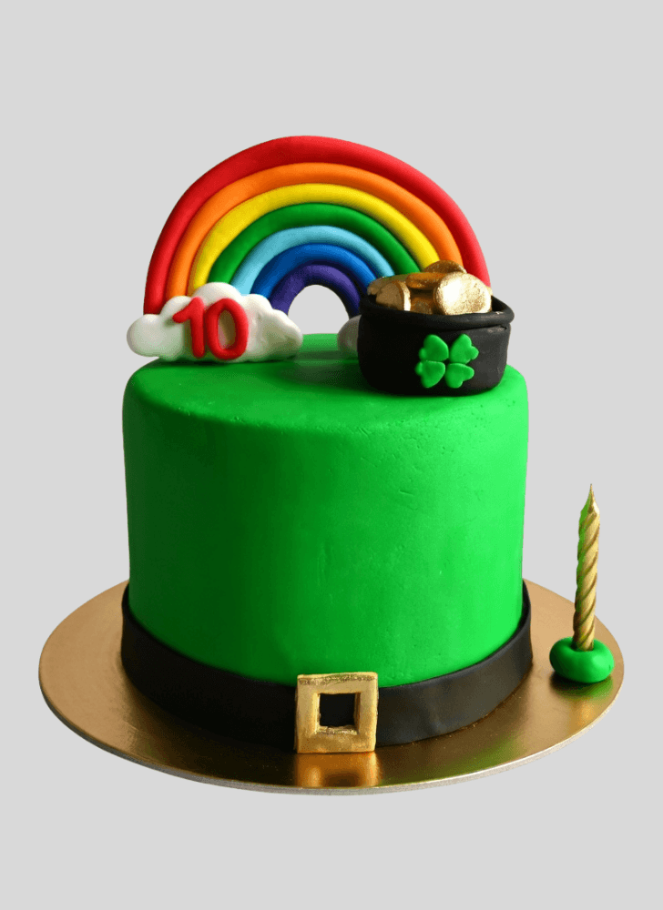 Alluring Leprechaun Cake