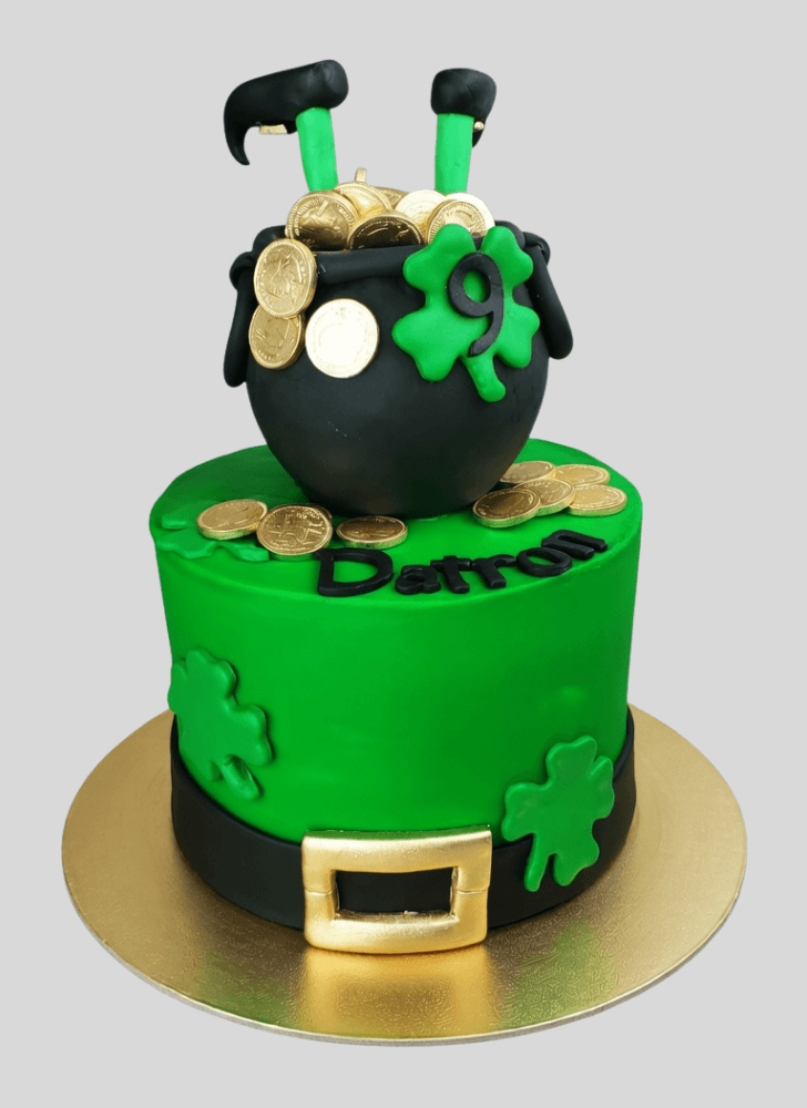 Bewitching Leprechaun Cake
