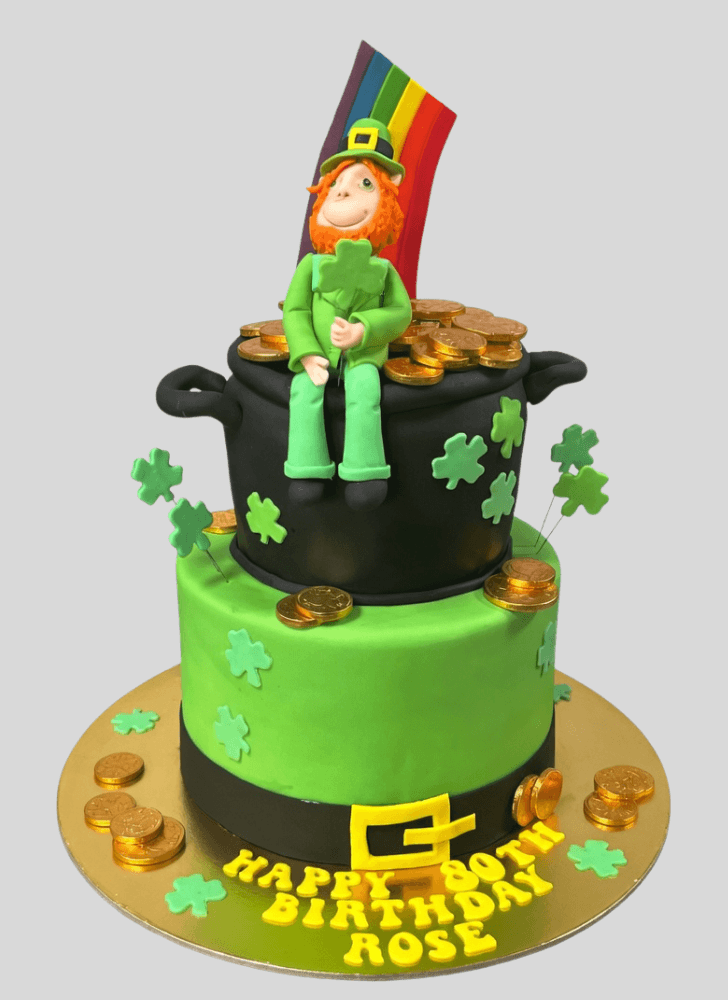 Delicate Leprechaun Cake