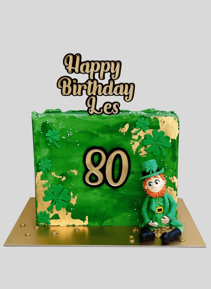 Enticing Leprechaun Cake