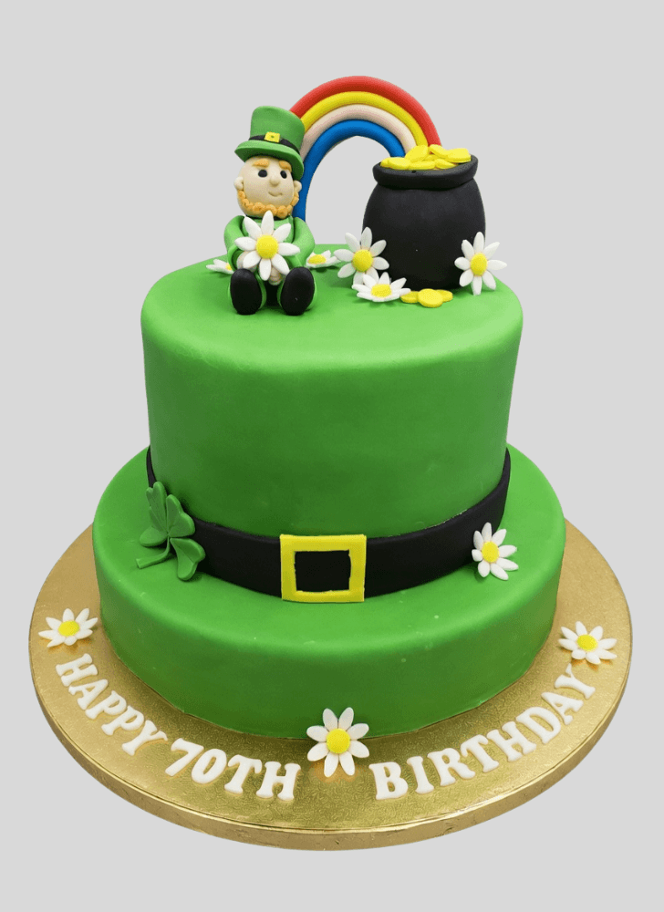 Handsome Leprechaun Cake