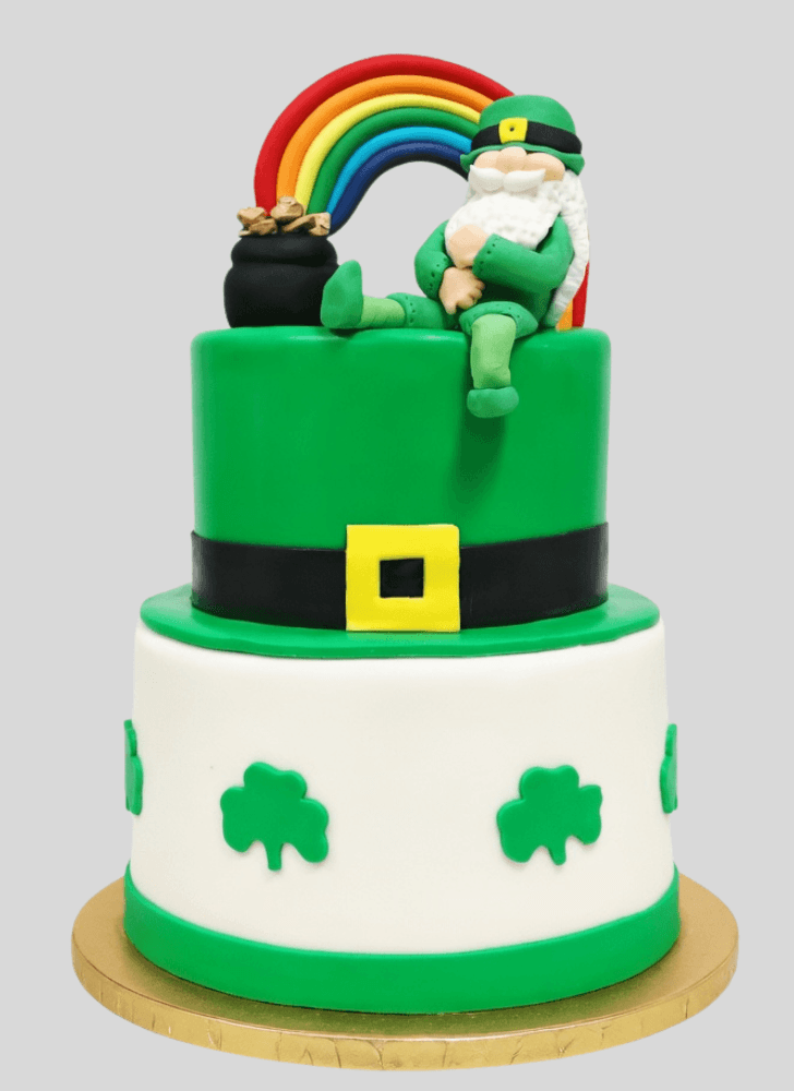 Pleasing Leprechaun Cake