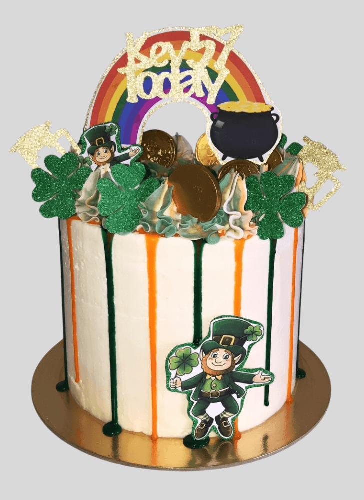 Superb Leprechaun Cake
