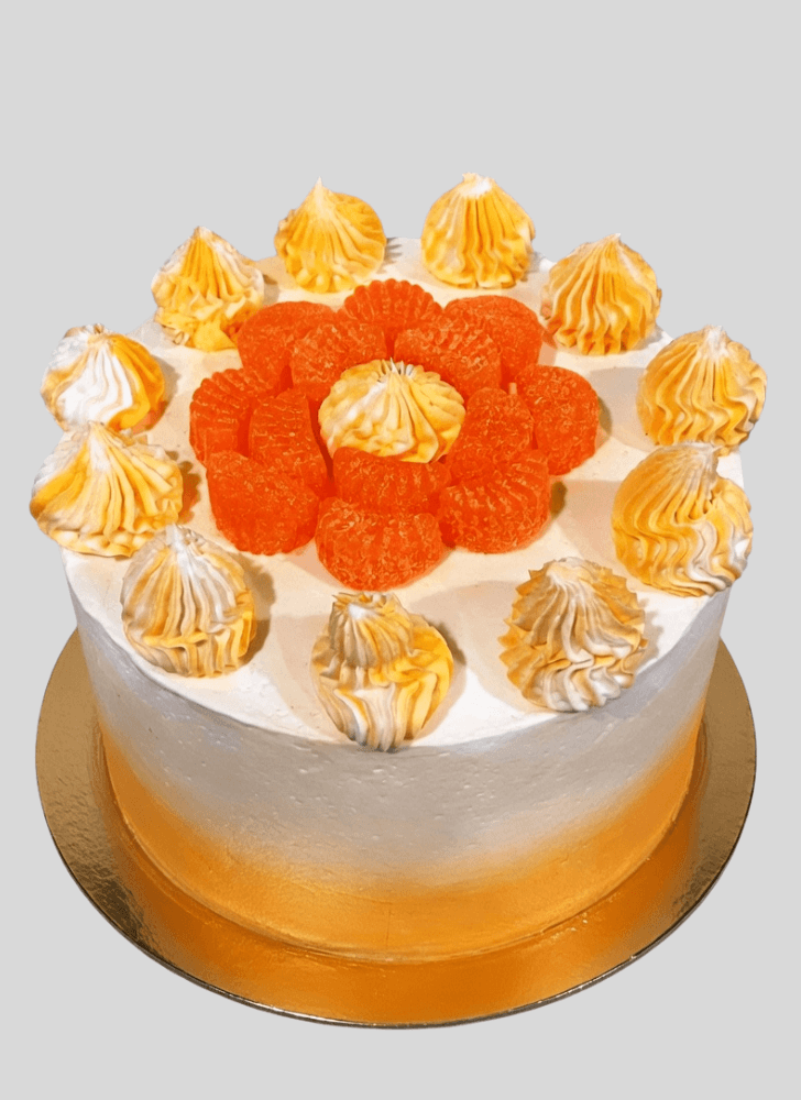 Cute Orange Cake