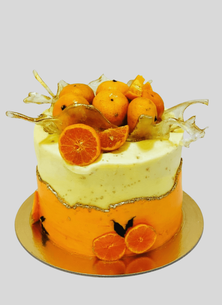 Shapely Orange Cake