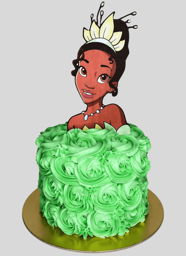 Cute Tiana Cake