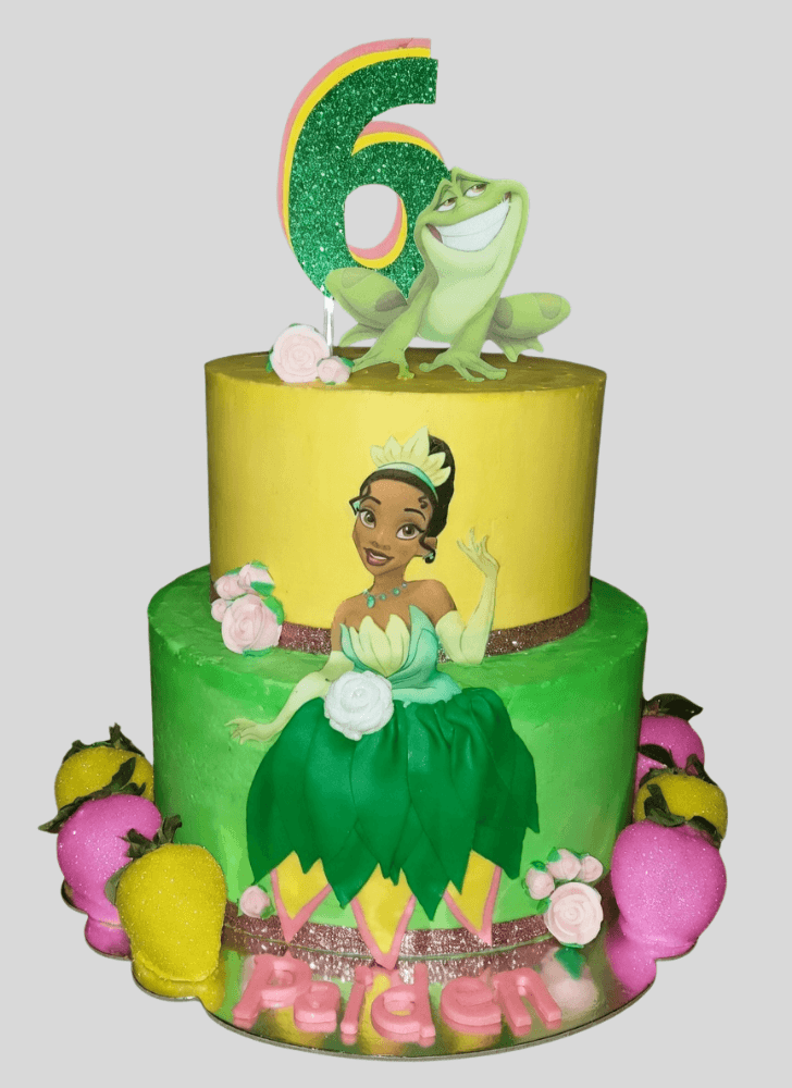 Dazzling Tiana Cake