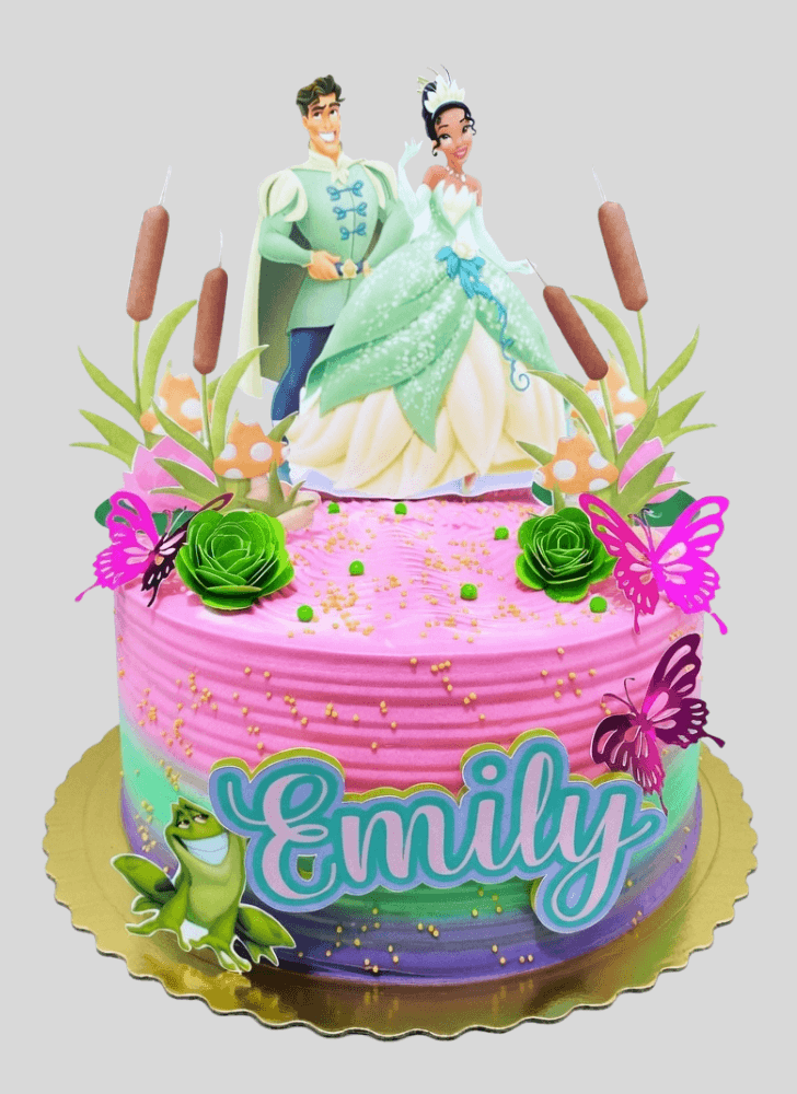 Pleasing Tiana Cake