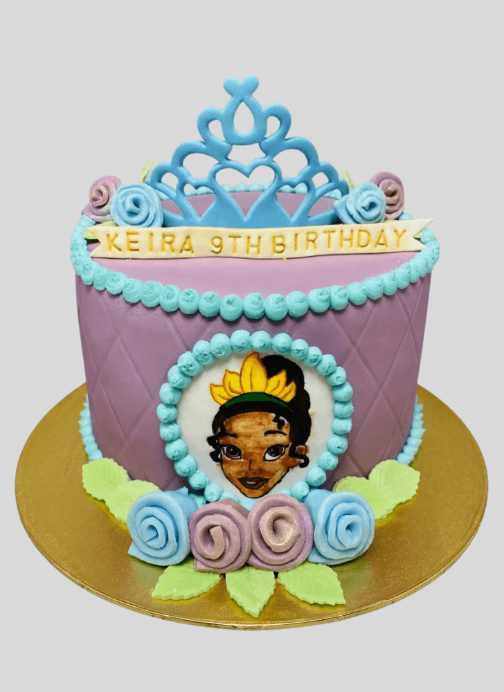 Pretty Tiana Cake