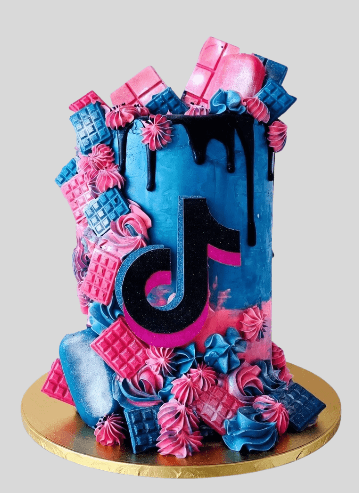 Appealing Tiktok Cake