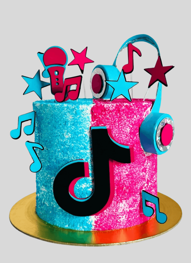 Classy Tiktok Cake
