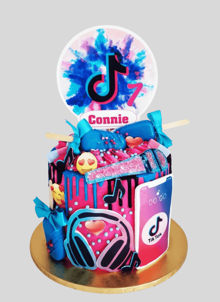 Magnetic Tiktok Cake