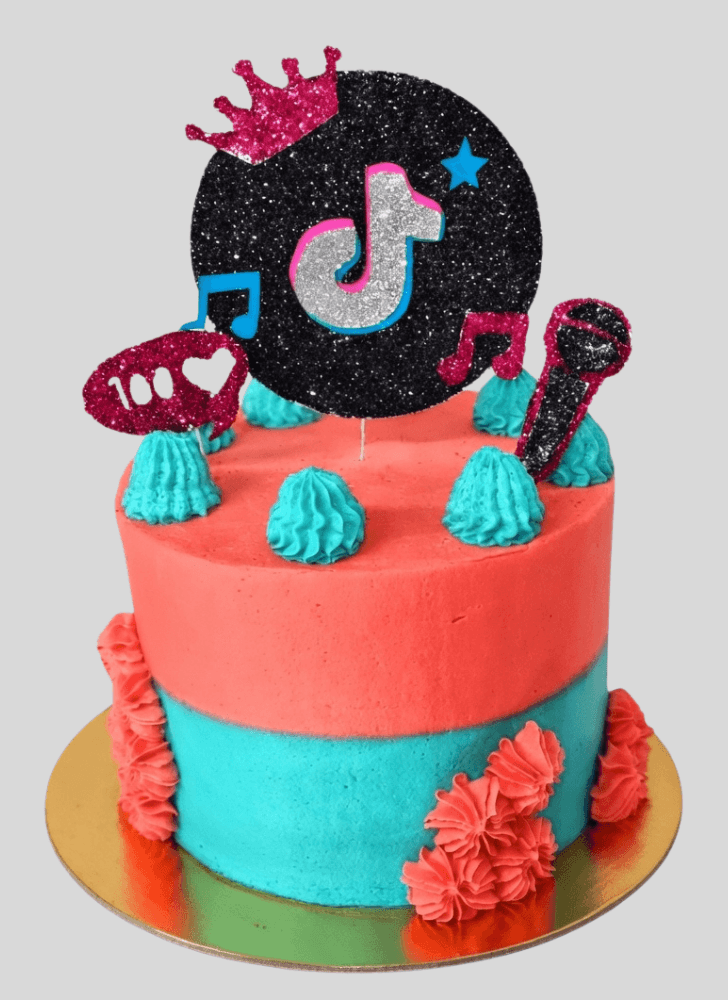 Radiant Tiktok Cake
