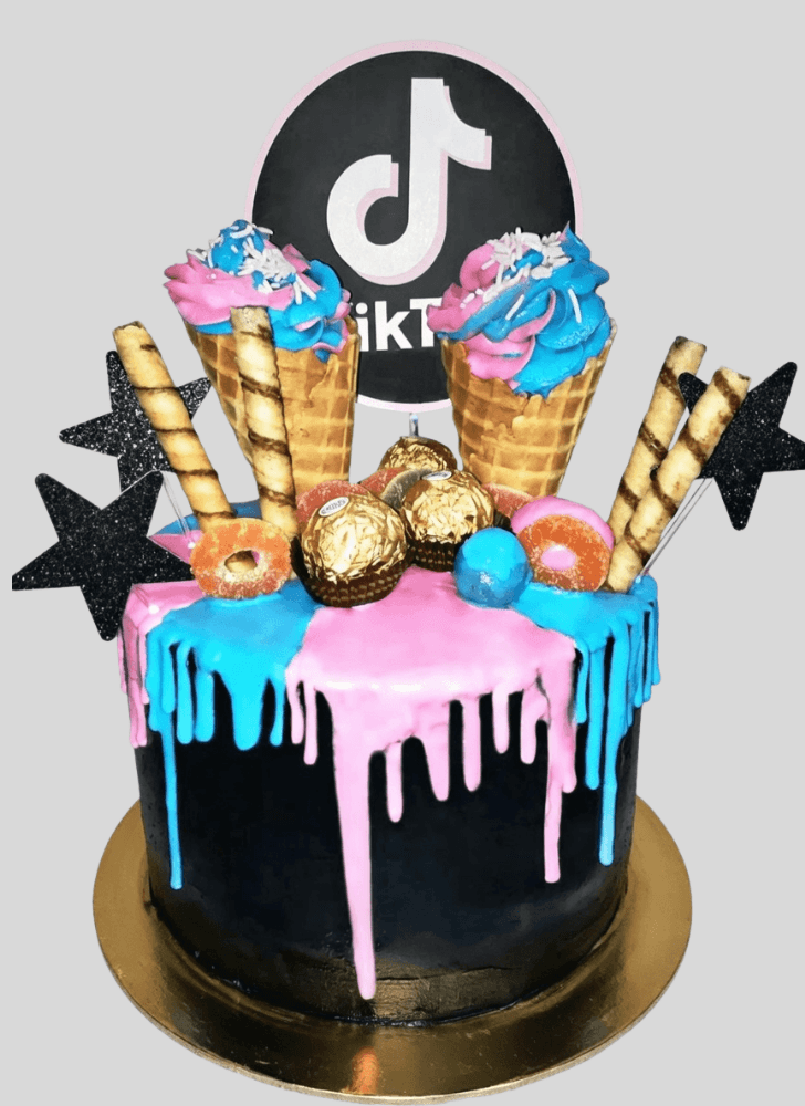 Refined Tiktok Cake