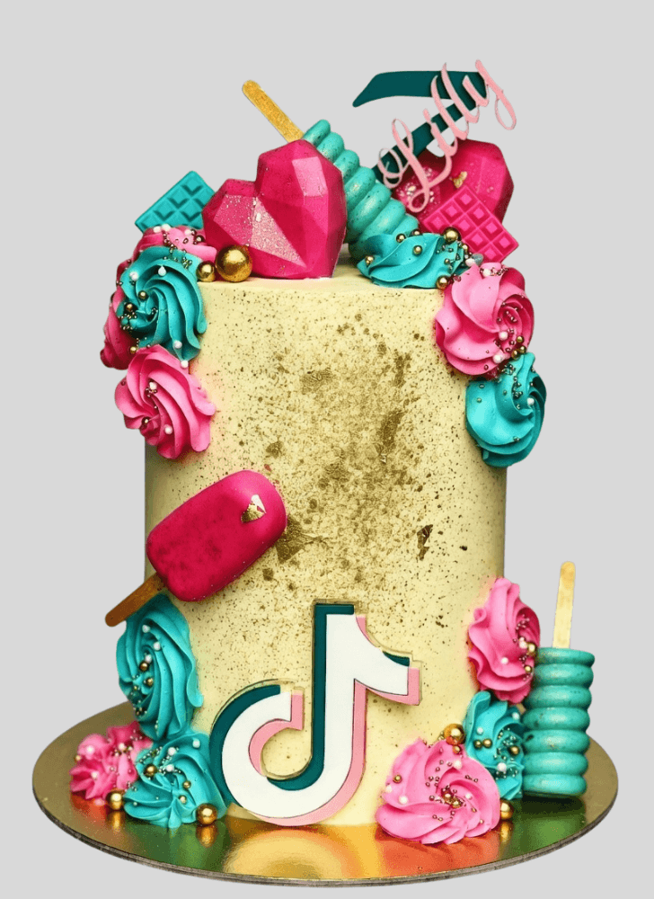 Stunning Tiktok Cake