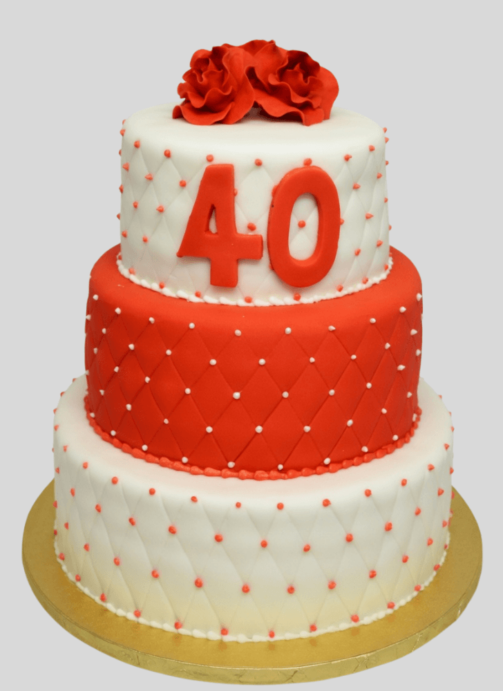 Admirable Wedding Anniversary Cake Design