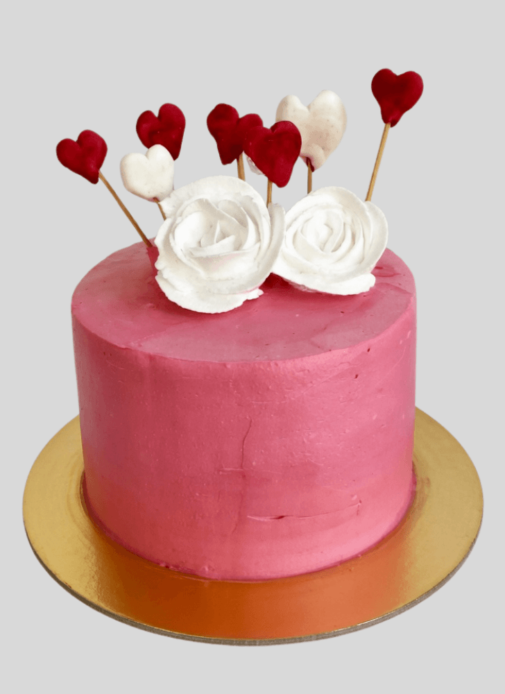 Dazzling Wedding Anniversary Cake
