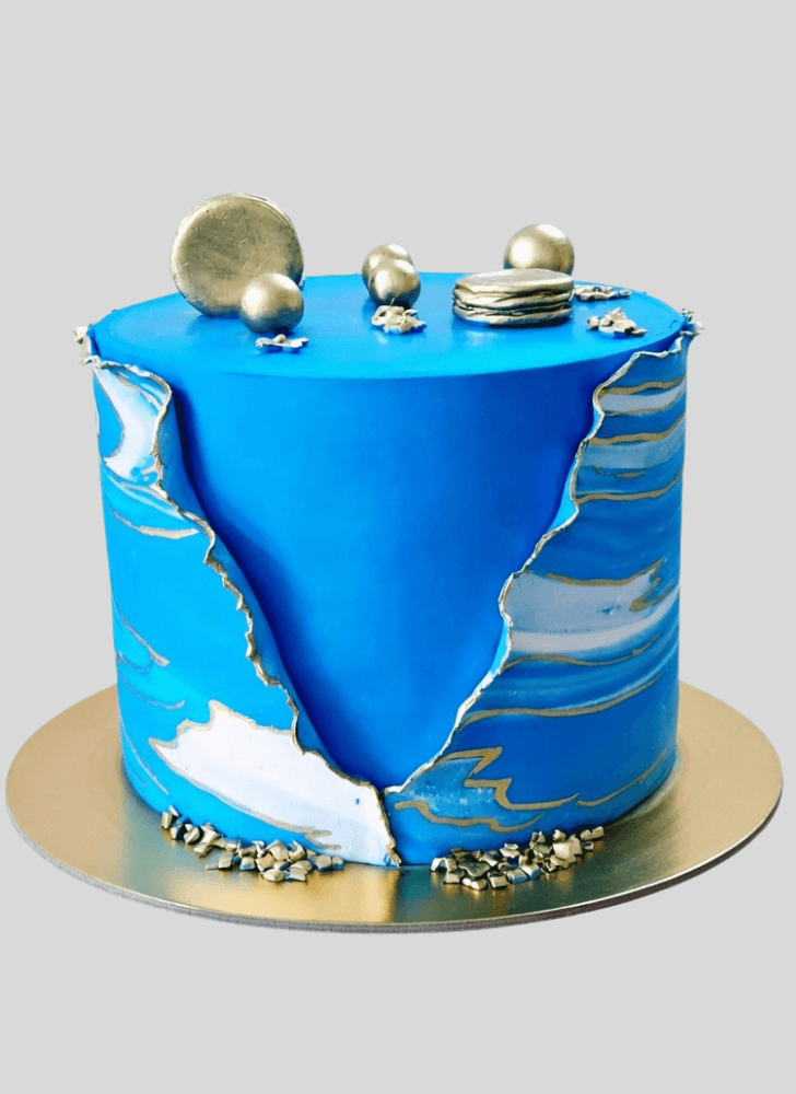 Delicate Wedding Anniversary Cake
