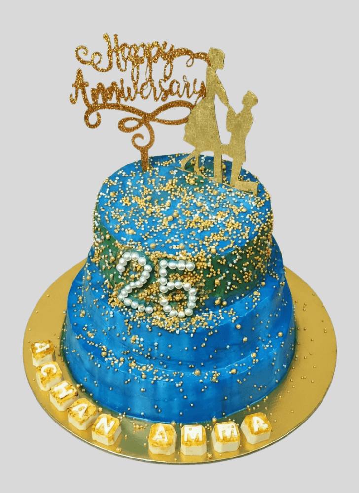 Fascinating Wedding Anniversary Cake