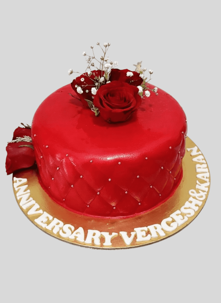 Slightly Wedding Anniversary Cake