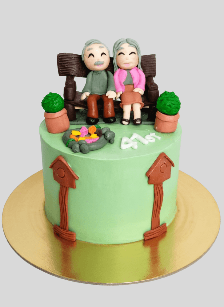 Superb Wedding Anniversary Cake