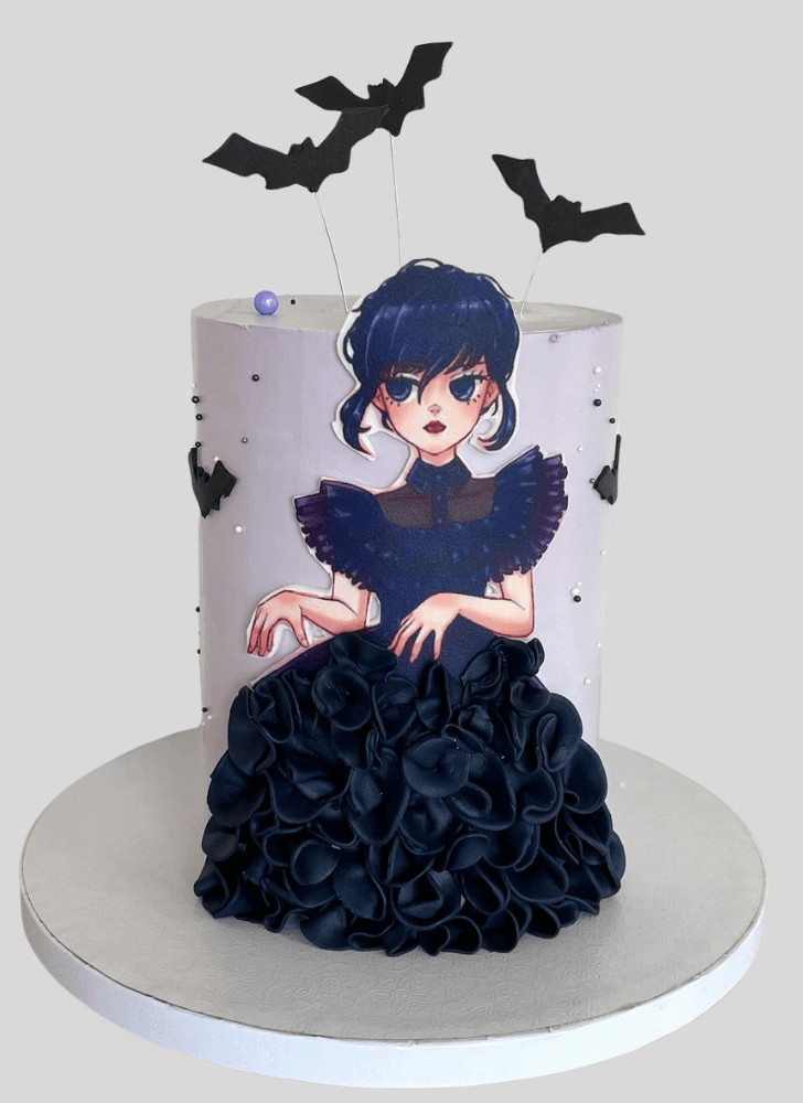 Admirable Wednesday Cake Design